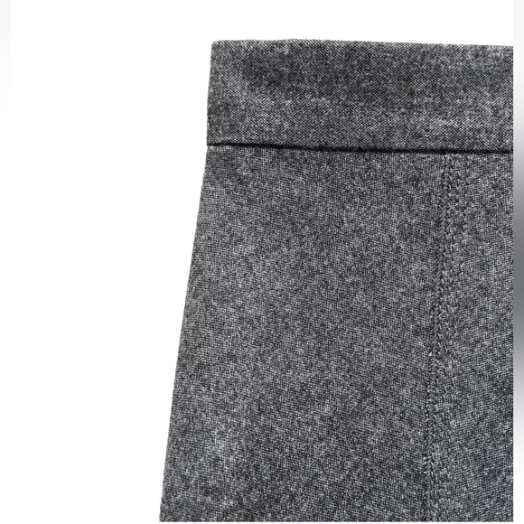 ZARA Wool blend cape skirt Midi A-line silhouette ZW collection Gray size XS NWT - Picture 10 of 12